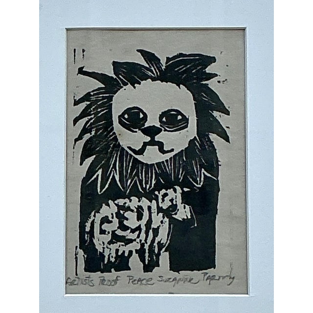 Suzanne Taggart Artist's Proof in Metal Frame For Sale - Image 11 of 15
