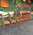 Mid Century Brutalist Tabago Dining Set For Sale - Image 12 of 13