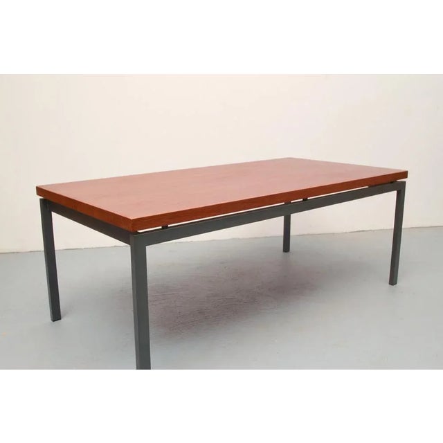 Coffee Table in Teak and Metal, 1965 For Sale - Image 10 of 12