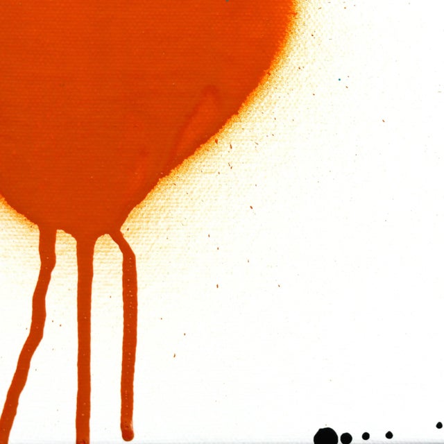 2020s Playful Graffiti Painting Street Art "Golden Hearts" Original Artwork by Amber Goldhammer For Sale - Image 5 of 10