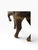Brown Grand 38" Vintage Rajasthani Hand-Carved Wooden Horse With Hammered Brass & Copper Cladding For Sale - Image 8 of 11