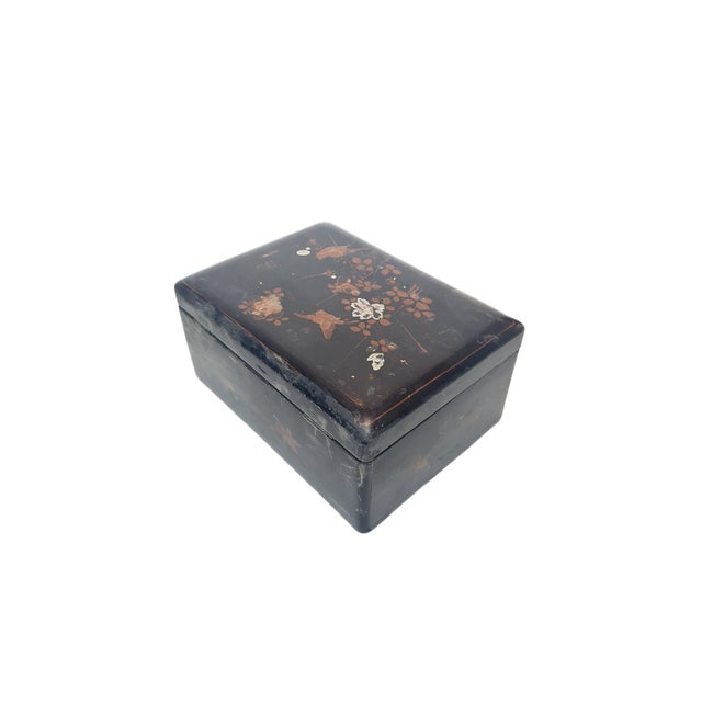Japanese Lacquerware Box, 1920s For Sale - Image 10 of 10