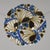 Blue French Art Deco Pendant Light by Maxonade - 1930 Chandelier France For Sale - Image 8 of 13
