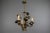 Hollywood Regency Style Floral Three-Light Chandelier, France, 1970s For Sale - Image 14 of 18