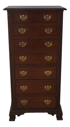 Stickley Chippendale Style Mahogany Lingerie Chest