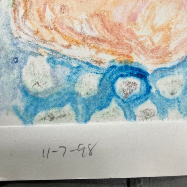 1990s Contemporary 3 Original Female Nude Abstract Mono-Prints - Set of 3 For Sale - Image 5 of 11