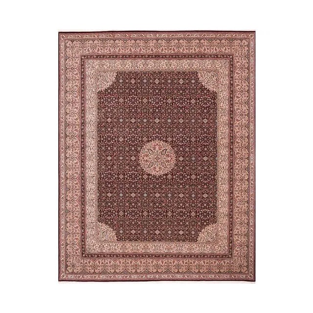 Handwoven Indian Agra Style Area Rug 8'0"×10'0" For Sale - Image 12 of 12