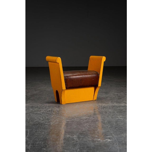 Swedish Grace Stool, 1940s For Sale - Image 3 of 11