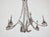 19th Century French Iron and Beaded Six-Light Chandelier For Sale - Image 4 of 11