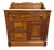 Antique Victorian Eastlake Style Walnut Marble Top Cabinet Commode Washstand For Sale