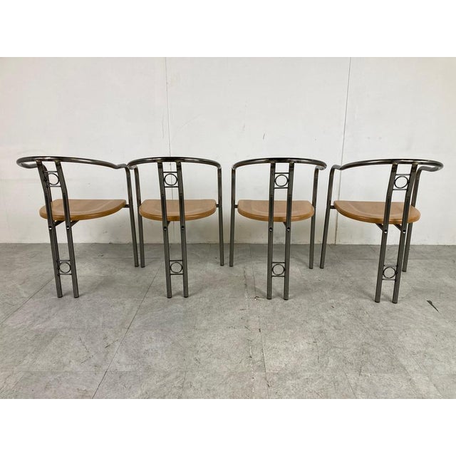 Postmodern Dining Room Set, 1980s, Set of 5 For Sale - Image 12 of 16
