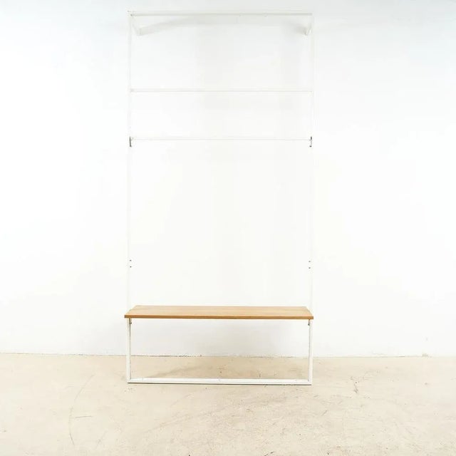 Vintage White Clothes Rack For Sale - Image 13 of 13