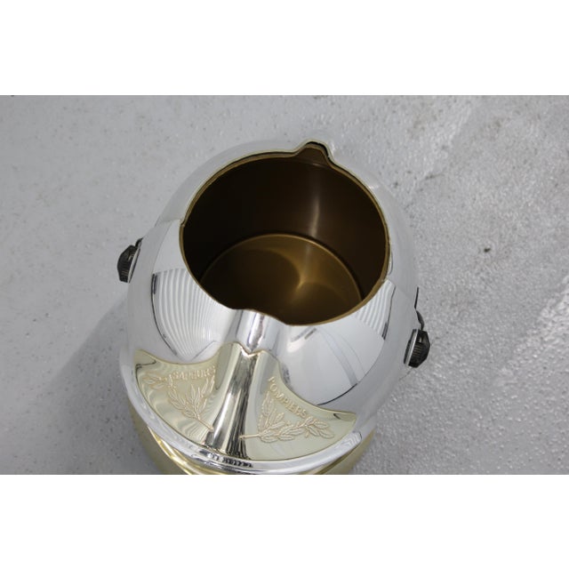 Fire Helmet Wine Ice Bucket, 2010s For Sale - Image 13 of 16