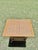McGuire Vintage Faux Bamboo Rattan Magazine Rack Side Table For Sale - Image 4 of 7