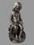 Antique Victorian 14" Figural Bronze Statue Sculpture Signed l.v. E. Robert 1847 For Sale - Image 9 of 12