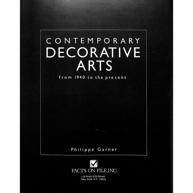 "Contemporary Decorative Arts: From 1940 to the Present" 1980 Garner, Philippe For Sale - Image 11 of 12