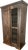 Antique Hand-Carved Wood Wardrobe with Carved Doors and Iron Grille, Bali, Indonesia, 1920s For Sale - Image 6 of 18