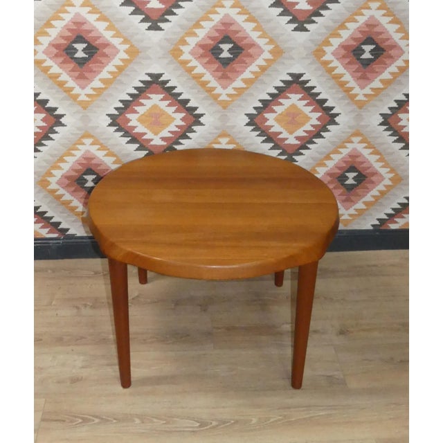 Brown Danish Coffee Table in Solid Teak by John Boné for Mikael Laursen, 1960s For Sale - Image 8 of 8