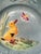 French Country French Majolica Duckling Plate Keller & Guerin Saint Clement, Circa 1900 For Sale - Image 3 of 5