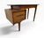 A striking example of 1950s American modern design, this Drexel Perspective walnut vanity / desk, designed by Milo...