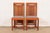 Frank Lloyd Wright for Cassina Arts & Crafts Cherry Wood Dining Chairs, Pair For Sale - Image 15 of 15