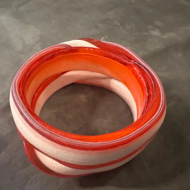 2010s A Vintage 2016 Century Rubber Bangle Bracelet by Gaetano Pesce for Corsi Design For Sale - Image 5 of 11