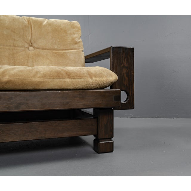 St. Moritz Geometric Lounge Sofa from Klaus Rausch Furniture Co., 1960s For Sale - Image 11 of 17