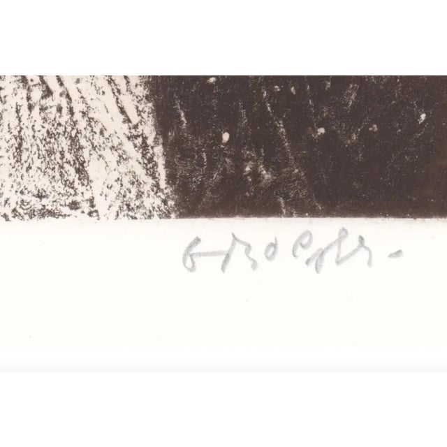 Social realist painter William Gropper (1897-1977) "Boatman," 1965, etching. Signed and numbered 24 of 50. This image can...