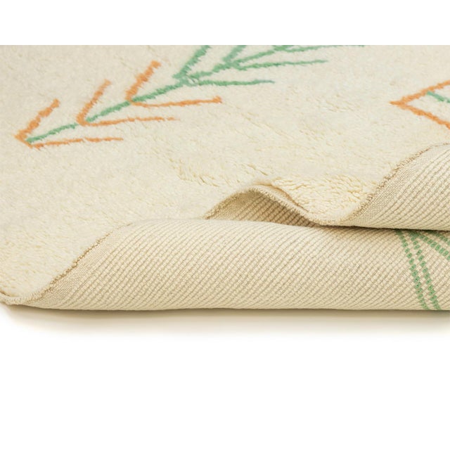 Hand-Knotted Wool Rug by Azele Studio For Sale - Image 11 of 15