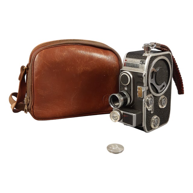 Vintage Bolex Paillard 8mm Analogue Film Camera, Swiss, 1960s For Sale