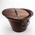 Antique Chinese Wood Covered Rice Bucket For Sale - Image 4 of 12