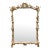 18th C Style Regency White Gold Giltwood Designer Twig Mirror For Sale