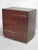Donald Deskey Walnut with Chrome Art Deco Moderne Cabinet Style of Donald Deskey For Sale - Image 4 of 4
