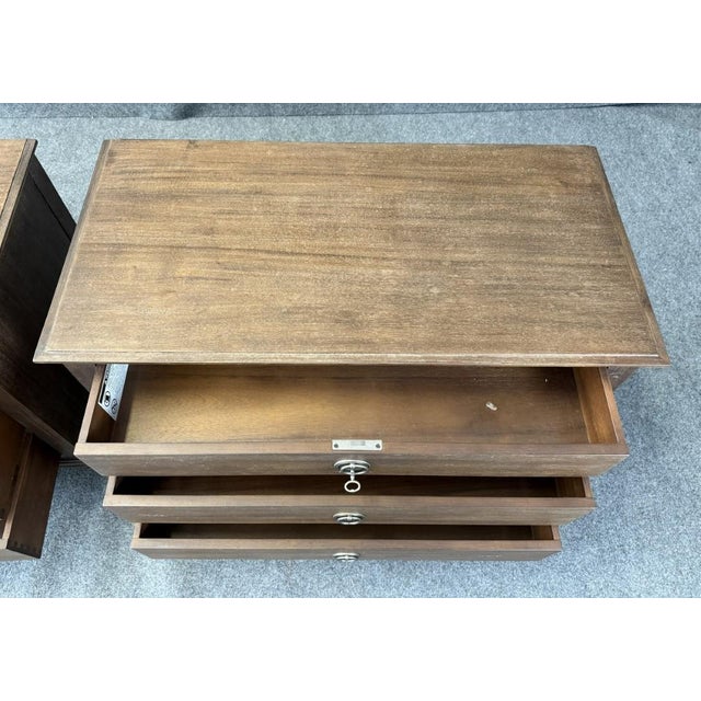 Wood Pair of Restoration Hardware Maison Collection 38″ Nightstands For Sale - Image 7 of 13