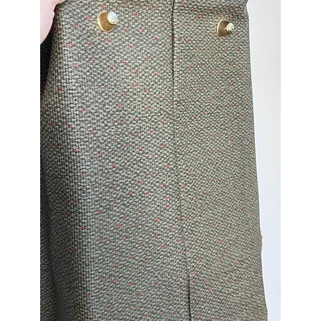 Rustic European Vintage Yves Saint Laurent Monogram Coated Canvas Weekender Bag For Sale - Image 3 of 15