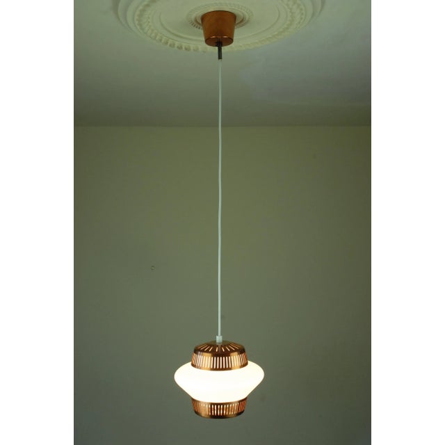 Opal Arch Pendant Lamp by Svend Aage Holm-Sørensen for Warm Nordic, 1950s For Sale - Image 6 of 13