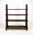 Antique American Fumed Oak Mission Arts and Crafts Four Shelf Book Stand. Ca. first quarter 20thC.