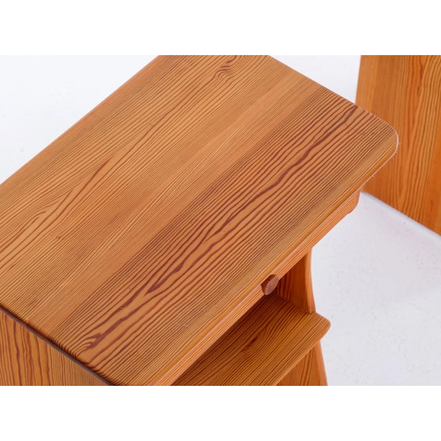 Guldheden Bedside Tables by Carl Malmsten, 1960s, Set of 2 For Sale - Image 6 of 10