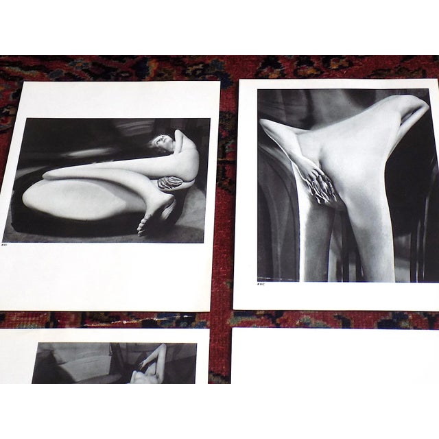 This set of nine (9) modernist surreal photogravures by the famed modernist photographer Andre Kertesz (Hungary/Paris/New...
