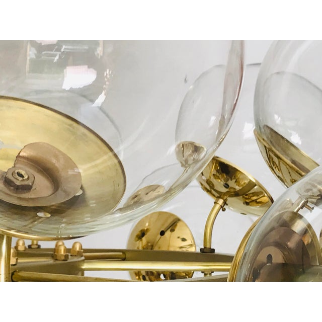 Large Hotel Chandelier from Kamenický Šenov, 1980s For Sale - Image 4 of 18