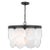 Visual Comfort Sean Lavin By Visual Comfort Studio Mellita 6-Light Pendant in Midnight Black For Sale - Image 4 of 5