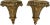 Pair of 19th century Italian gilt wall brackets. Brackets have beautifully carved and painted acanthus leaves topped with...