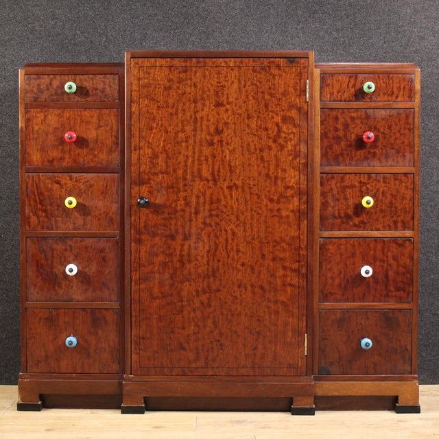 20th Century Art Deco English Chest of Drawers, 1920s For Sale - Image 4 of 15