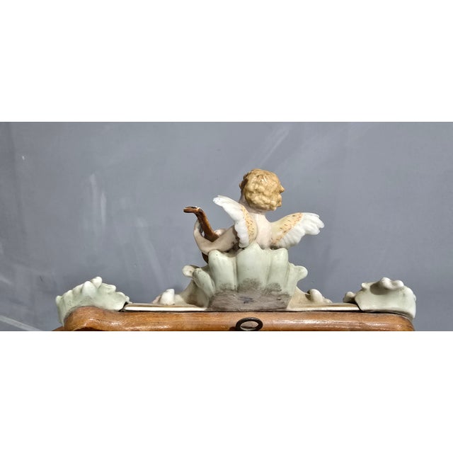 Ceramic Table Mirror, Dresden, Germany, 1880s For Sale - Image 7 of 11