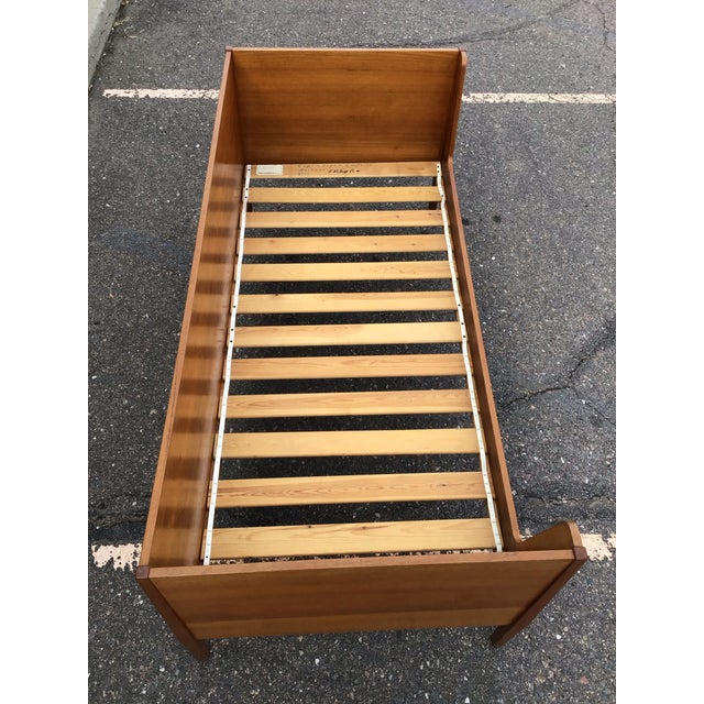 Chestnut 1960's Mid-Century Poul Hundevad Teak Daybed For Sale - Image 8 of 12