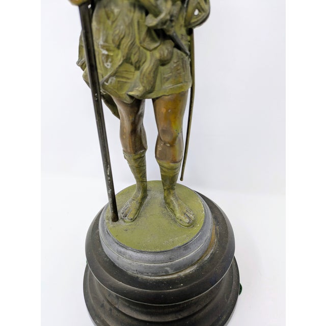 Late 19th - Early 20th Century Renaissance Style Italian Spelter Guards For Sale - Image 11 of 15