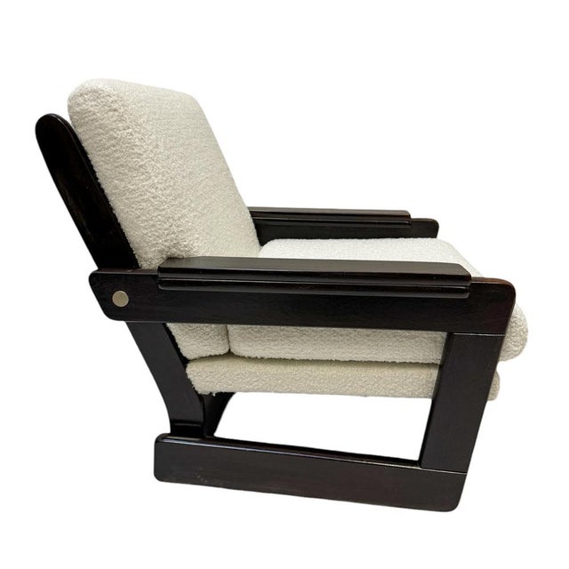 Mid-Century Modern Lounge Chairs in Bouclé Upholstery from Wenge, 1970s, Set of 2 For Sale - Image 10 of 12