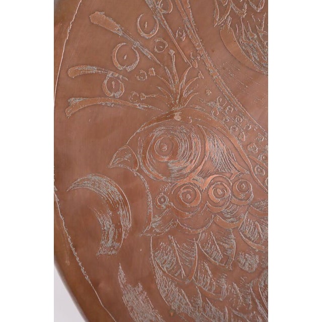 Copper Wall Lamp by Björn Wiinblad For Sale - Image 4 of 9