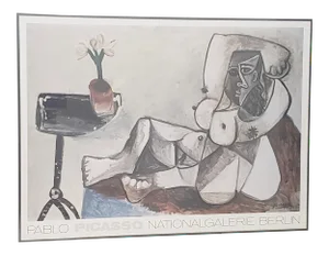 Vintage Large Scale Picasso "National Galerie, Berlin" Exhibition Poster C.1989