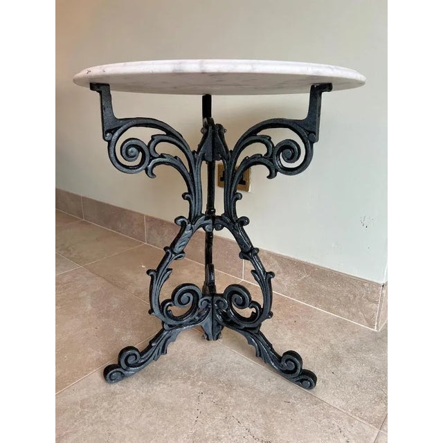 Victorian Cast Iron Occasional Table Base For Sale - Image 3 of 10